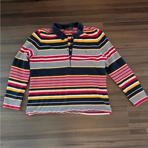 Tommy Hilfiger Multicolor Striped Long Sleeve Polo shirt